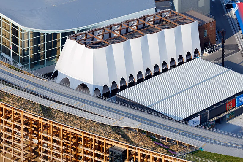 კატარის პავილიონი ექსპო 2025 ოსაკაში: კენგო კუმას პროექტი კატარული გემებისა და იაპონური დურგლობის სინთეზია